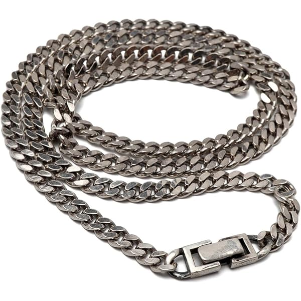 Amazon | [silver KYASYA]シルバー925 喜平チェーンネックレス